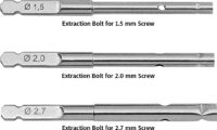 Basic Screw Removal System – Extraction Bolt for 1.5 mm Screw