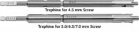 Basic Screw Removal System – Trephine for 4.5 mm Screw