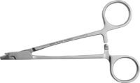 Bates Needle Holder with Suture Cutter