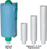 Capello Patient Positioner – Peg Extension, 4”