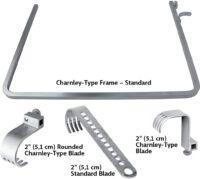 Charnley-Type Frame – Set with 7445-02, 7450-02, 7455-02 Blades