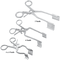 Faillace Ambidextrous Self-Retaining Retractor – 4 Teeth