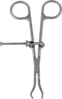 Pointed Fracture Reduction Clamp With Speedlock –  Small Curved Right, Straight Left