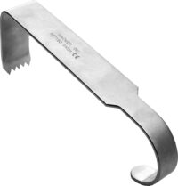 Right Angle Posterior Capsular Retractor – With Teeth