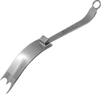Modified Wide Hohmann Retractor with Taylor Tip – Left