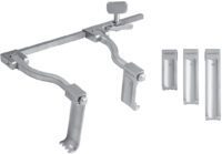 Stainless Steel Ratchet Frame with Stainless Steel Arms & Blades Set
