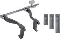 Stainless Steel Hip Surgery Ratchet Frame with OrthoLucent™ Arms and Blades Set