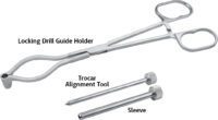 Stanton Nail/Screw Drill Guide Assembly – Set for Distal Humeral, Femoral, or Tibial Screws