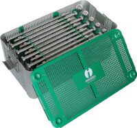 CupX Acetabular Cup Extraction System – Fixed Handles Set, 42-50 mm