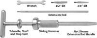 Intramedullary Nail Extractor Spare Part – Extension Rod