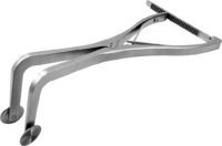 Femoral Tibial Spreader with 90° Long Arms, Round Pads, and Measuring Scale